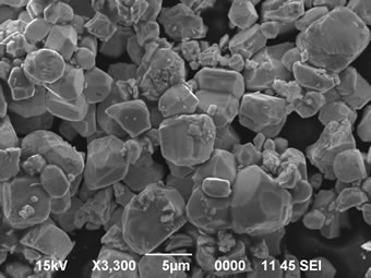 SEM image of Reclaimed WC Powder